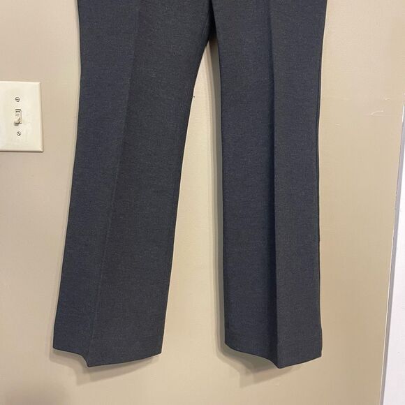 Talbots Womens Grey Pleated Rayon Blend Dress Pants Petite 12 - Picture 3 of 10